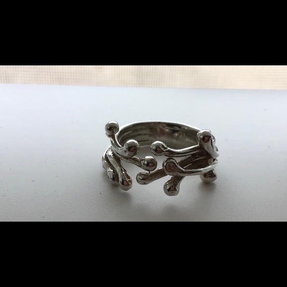 New Hand crafted Stamped Sterling Silver ring - Picture 2 of 8